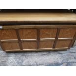 Light oak fall leaf rectangular topped storage base