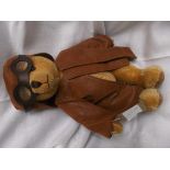 Merrythought Pilot Bear celebrating Centenary of flight from Peking to Paris with original