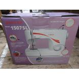 Unused Singer model no: 1507SL variable stitch sewing machine in original box