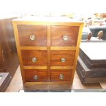 6 drawer collector's cabinet