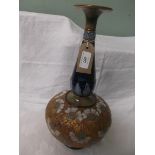 Tall Doulton Lambeth blue,