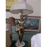 Ornate table lamp,