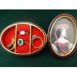 Oval ring box incl.