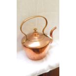 Large copper kettle