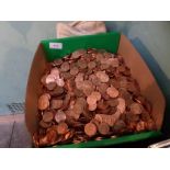 Very large selection of mint QE2 half penny pieces c.