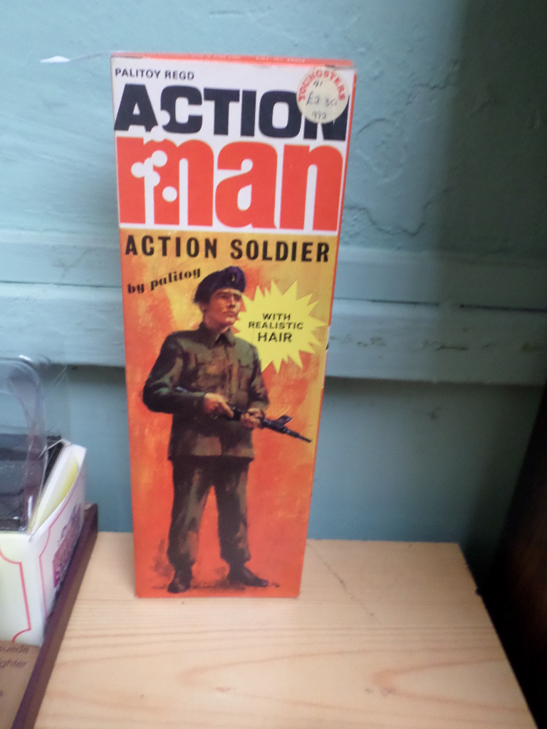 An Action Man Active Soldier in original box