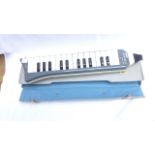Hohner Melodica piano 26 keyboard in grey leather carrying case