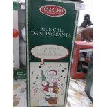Boxed Dazzlers Christmas World model of a musical dancing Santa