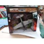 Motor Max boxed die cast model of a P51 Mustang Aircraft