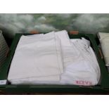 Large box of bed linen
