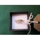 Antique 18ct 5 stone diamond ring (size O/P) (Guide Price £160-£180) FIELD SPORTSMAN CORNER