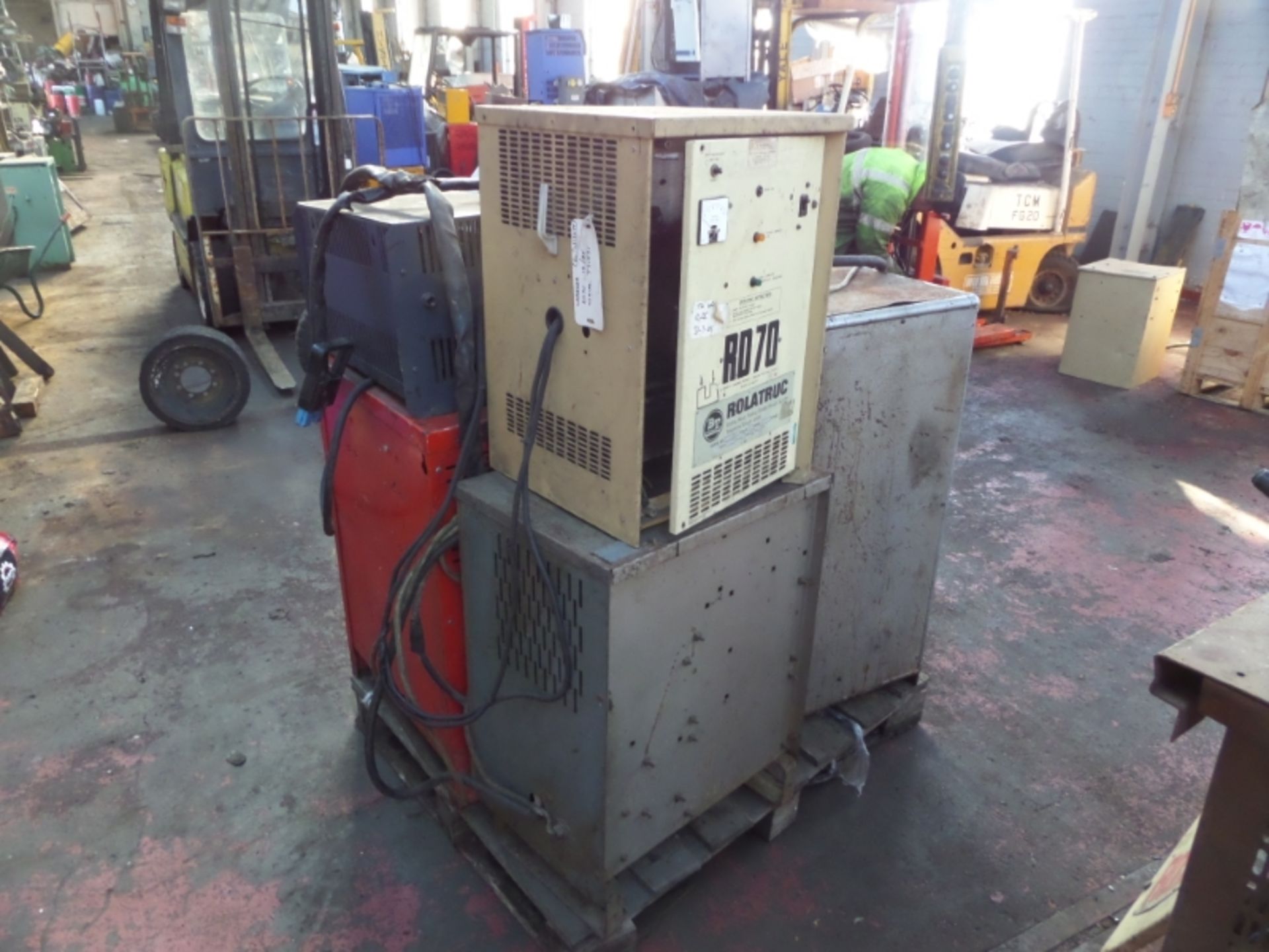 X9 ELECTRIC FORKLIFT CHARGERS, VARIOUS MAKES - Image 2 of 2