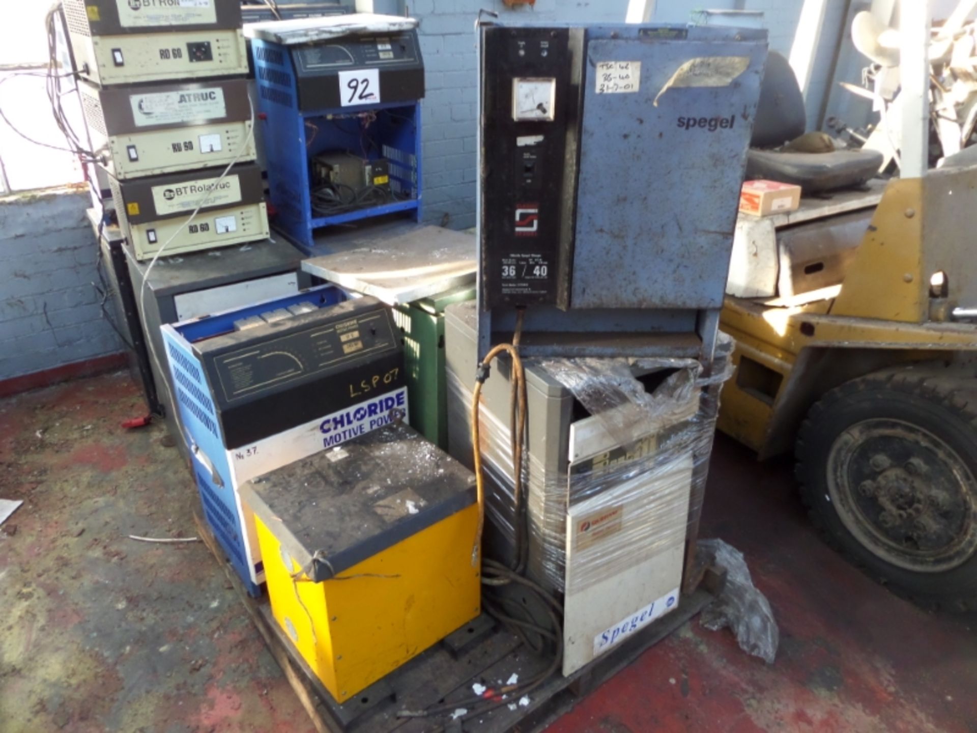 X5 ELECTRIC FORKLIFT CHARGERS, VARIOUS MAKES