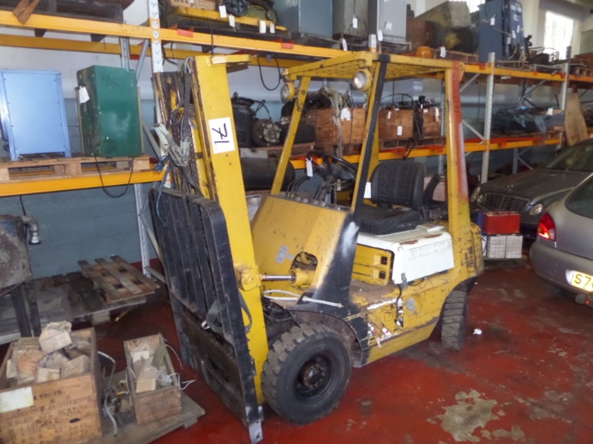 TOYOTA 423 FG15 Plant LPG / CNG - VIN: 403FG1562171 - Year: . - 7,449 Hours - Duplex Forklift