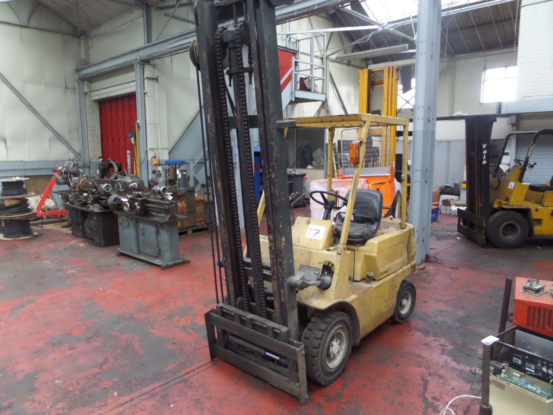 HAMECH FG15 Plant LPG / CNG - VIN: 52877 - Year: . - 3,626 Hours - Duplex Forklift, Sideshift