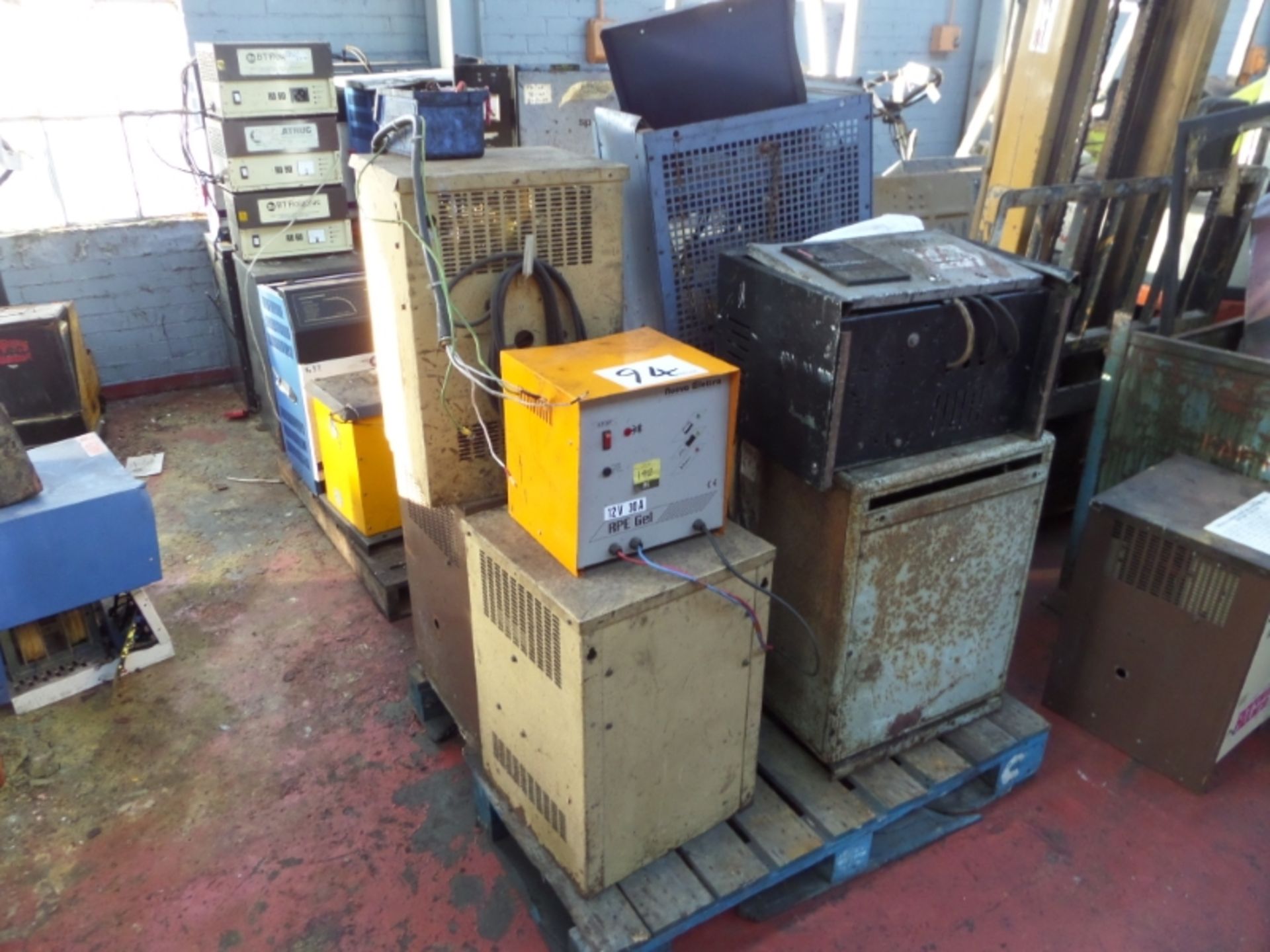X8 ELECTRIC FORKLIFT CHARGERS, VARIOUS MAKES
