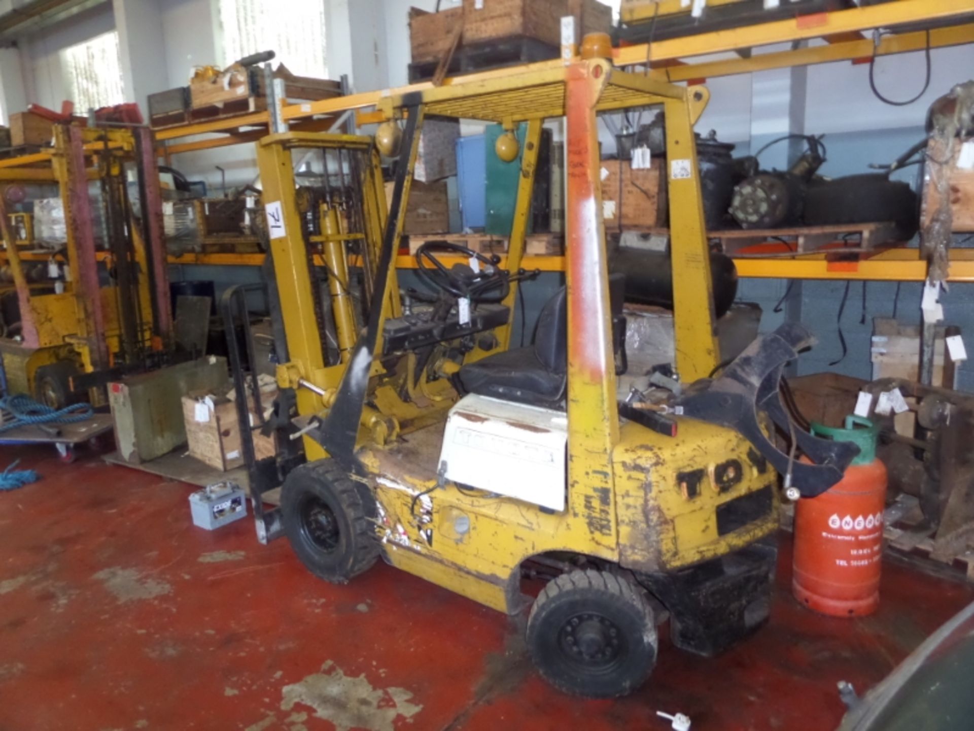 TOYOTA 423 FG15 Plant LPG / CNG - VIN: 403FG1562171 - Year: . - 7,449 Hours - Duplex Forklift - Image 3 of 5