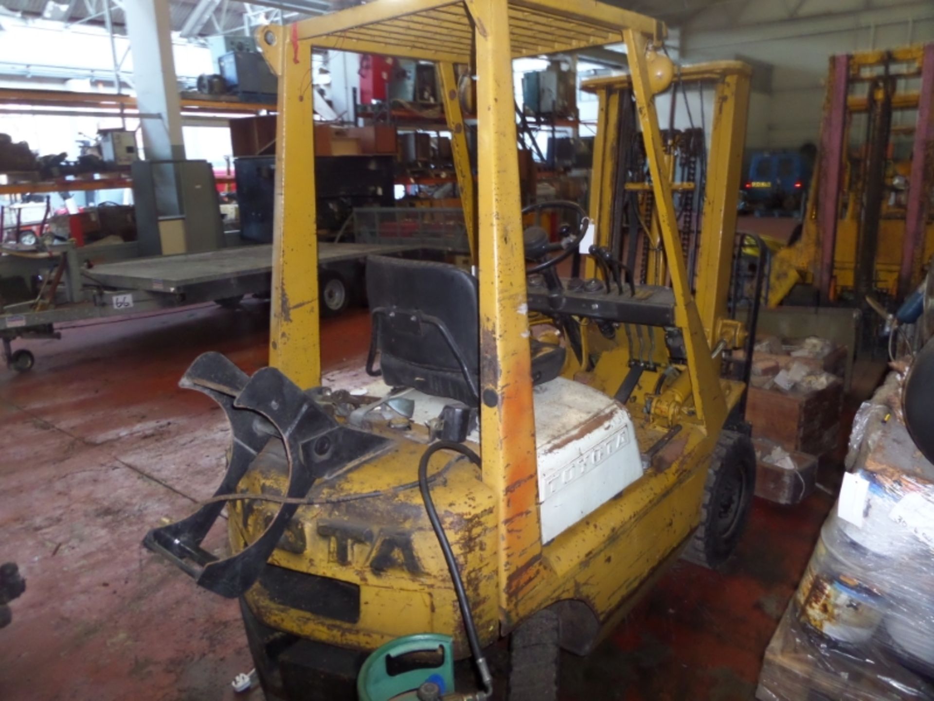 TOYOTA 423 FG15 Plant LPG / CNG - VIN: 403FG1562171 - Year: . - 7,449 Hours - Duplex Forklift - Image 4 of 5