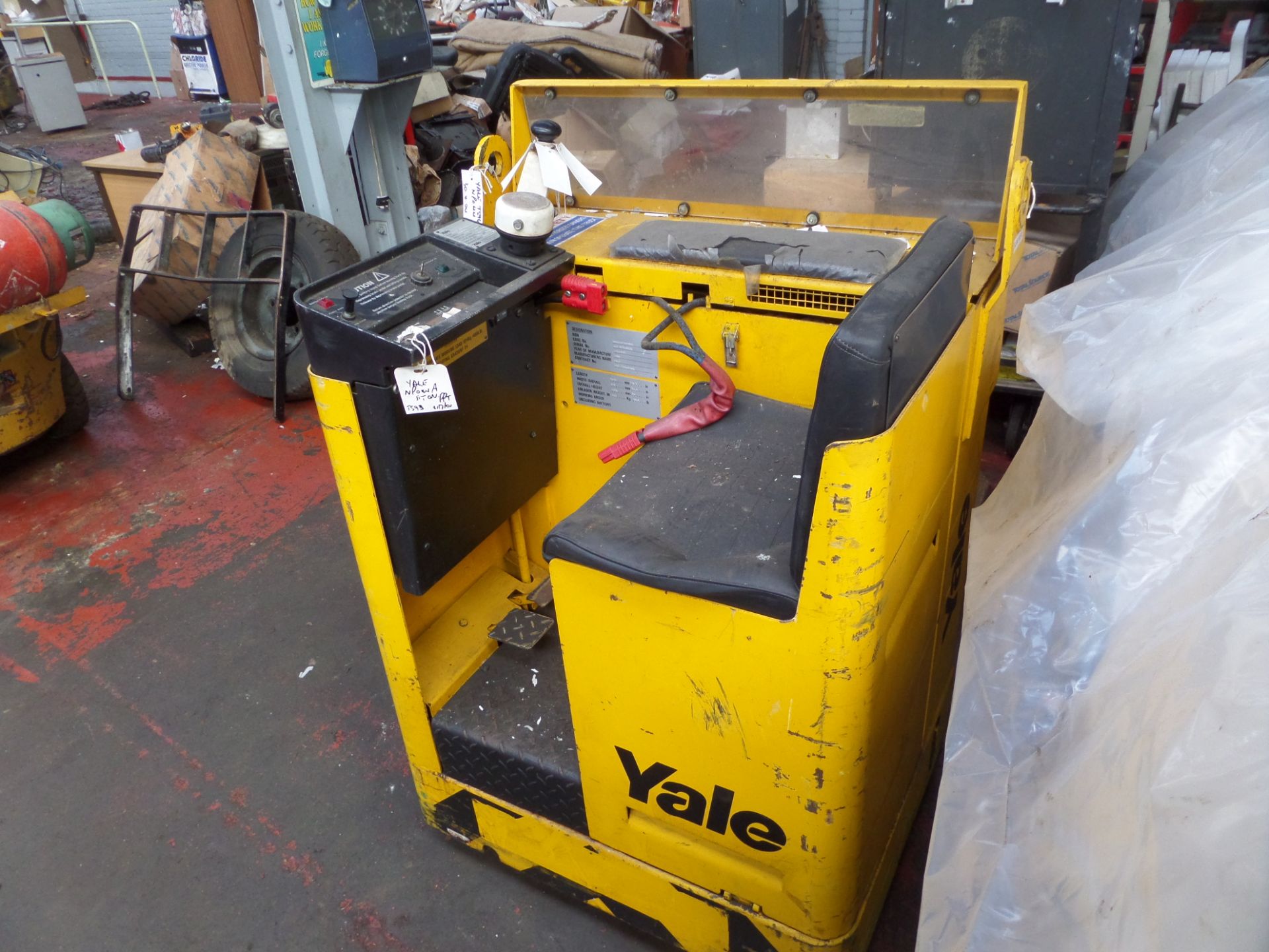 YALE NP044 Plant Electric - VIN: N7000037 - Year: 1988 - . Hours - Electric Pallet Truck - Image 5 of 5