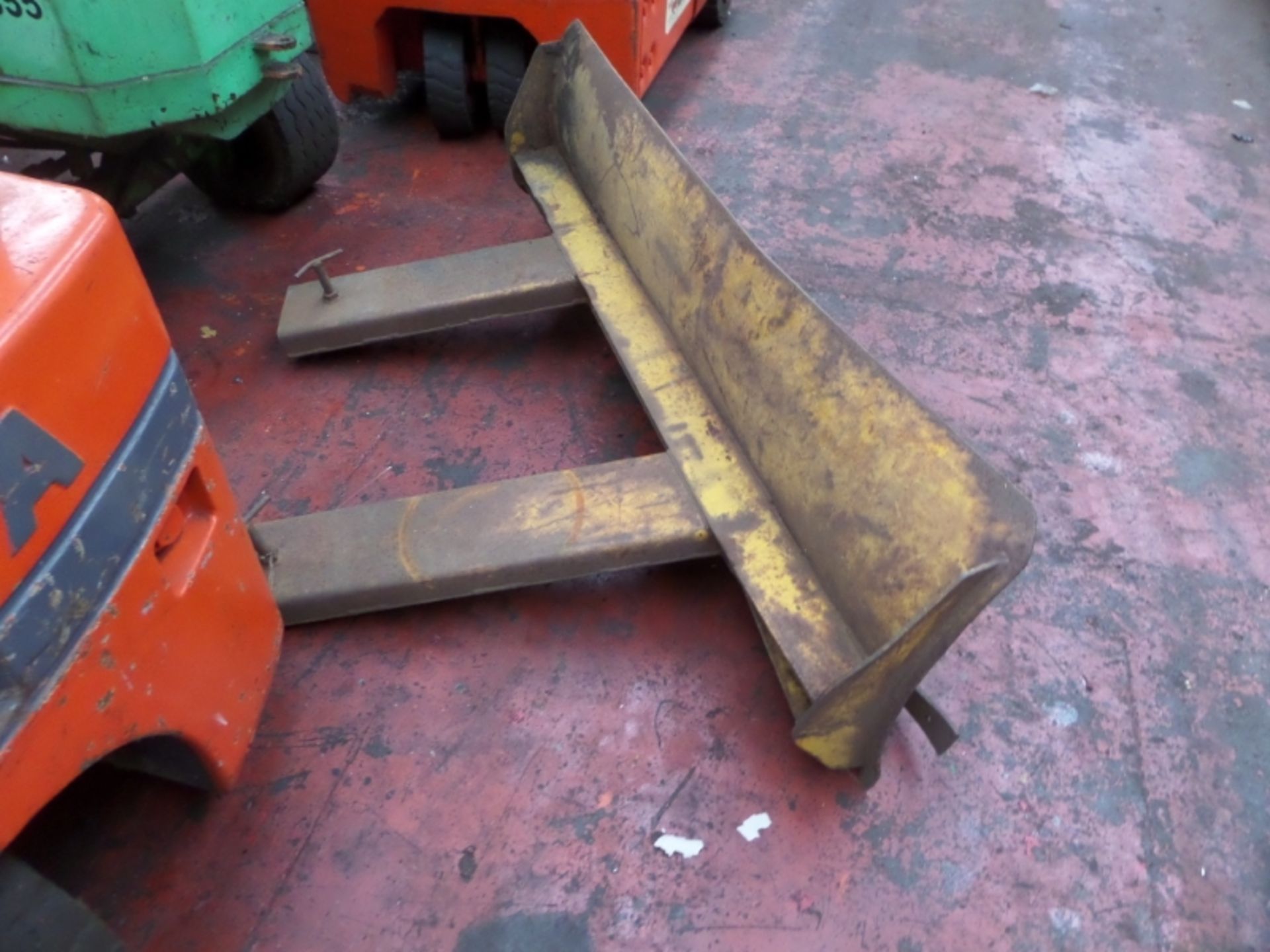 FORKLIFT OVER-FORK PLOUGH ATTACHMENT - Image 2 of 2