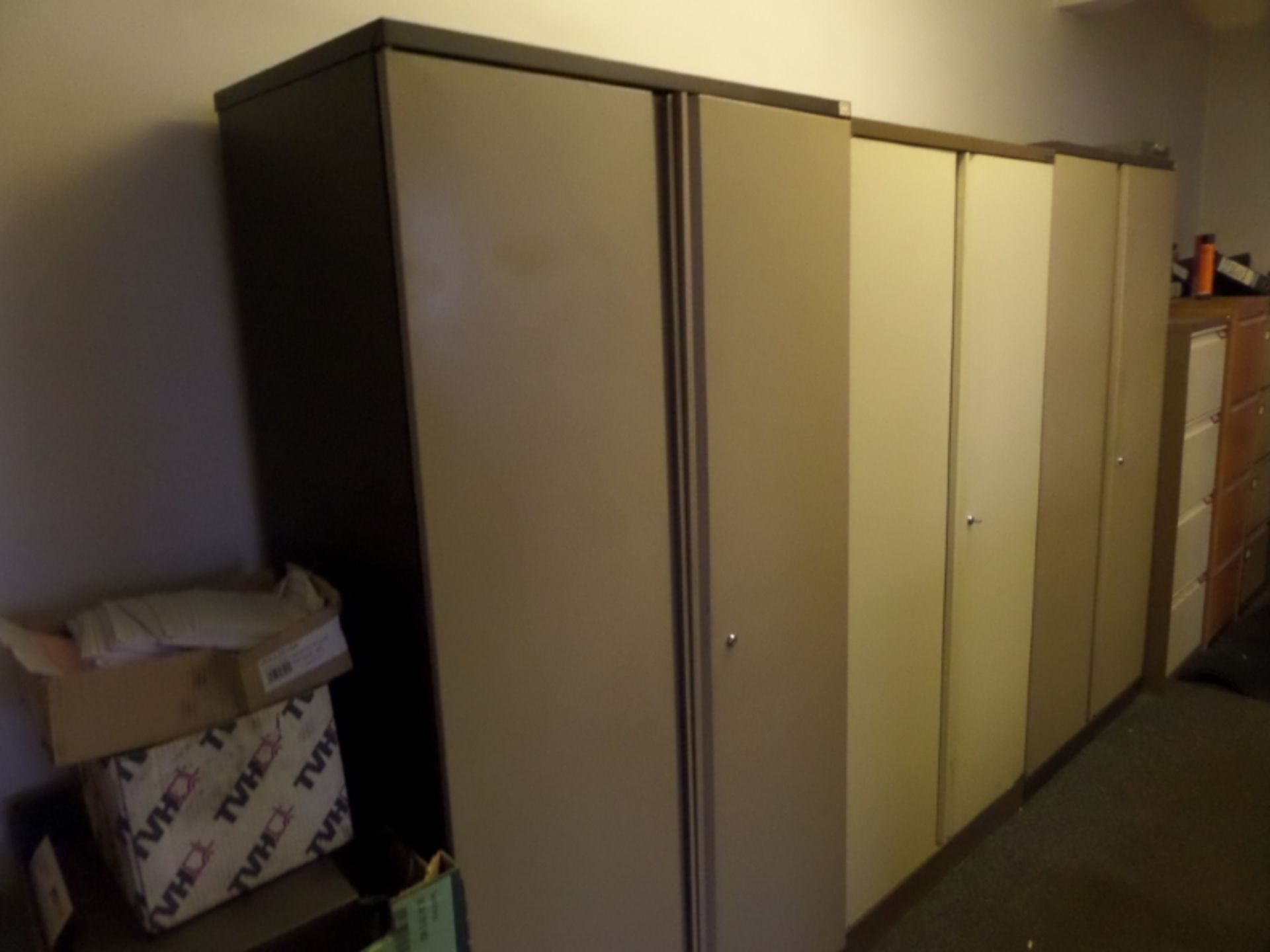 X4 6FT FILING CABINETS
