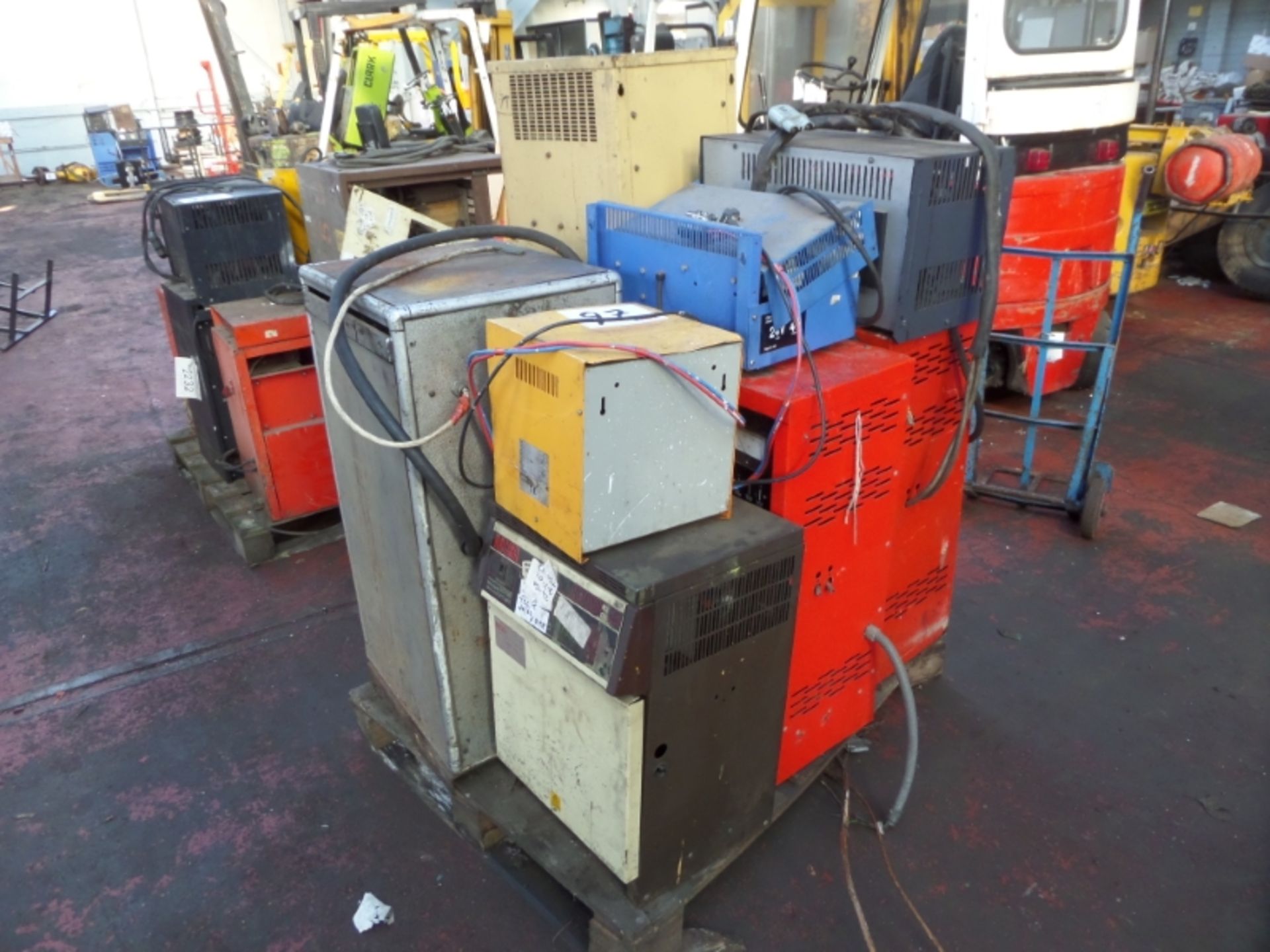 X9 ELECTRIC FORKLIFT CHARGERS, VARIOUS MAKES