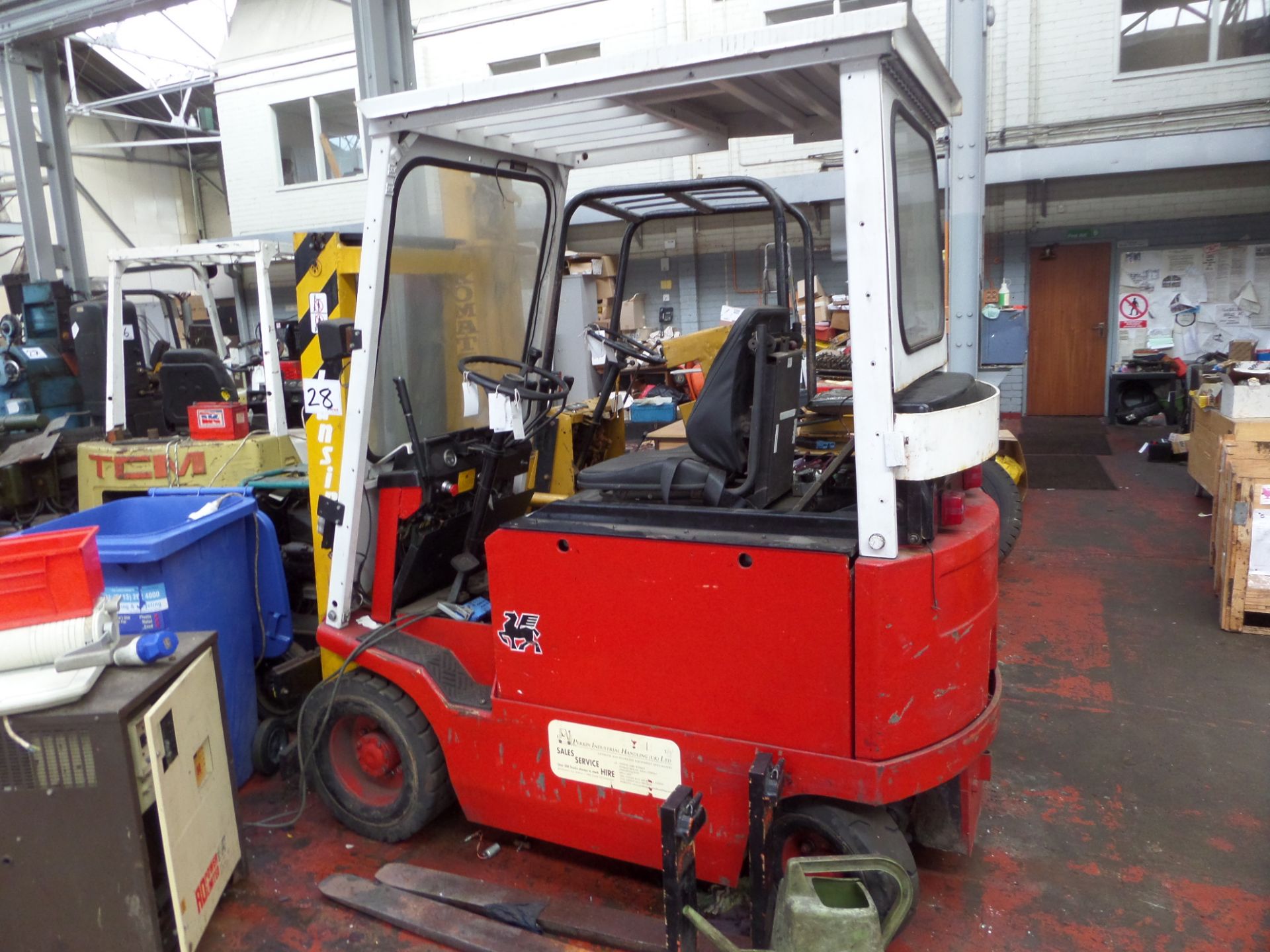 LANSING FOER 15.1 Plant Electric - VIN: 85032377 - Year: . - . Hours - Duplex Forklift