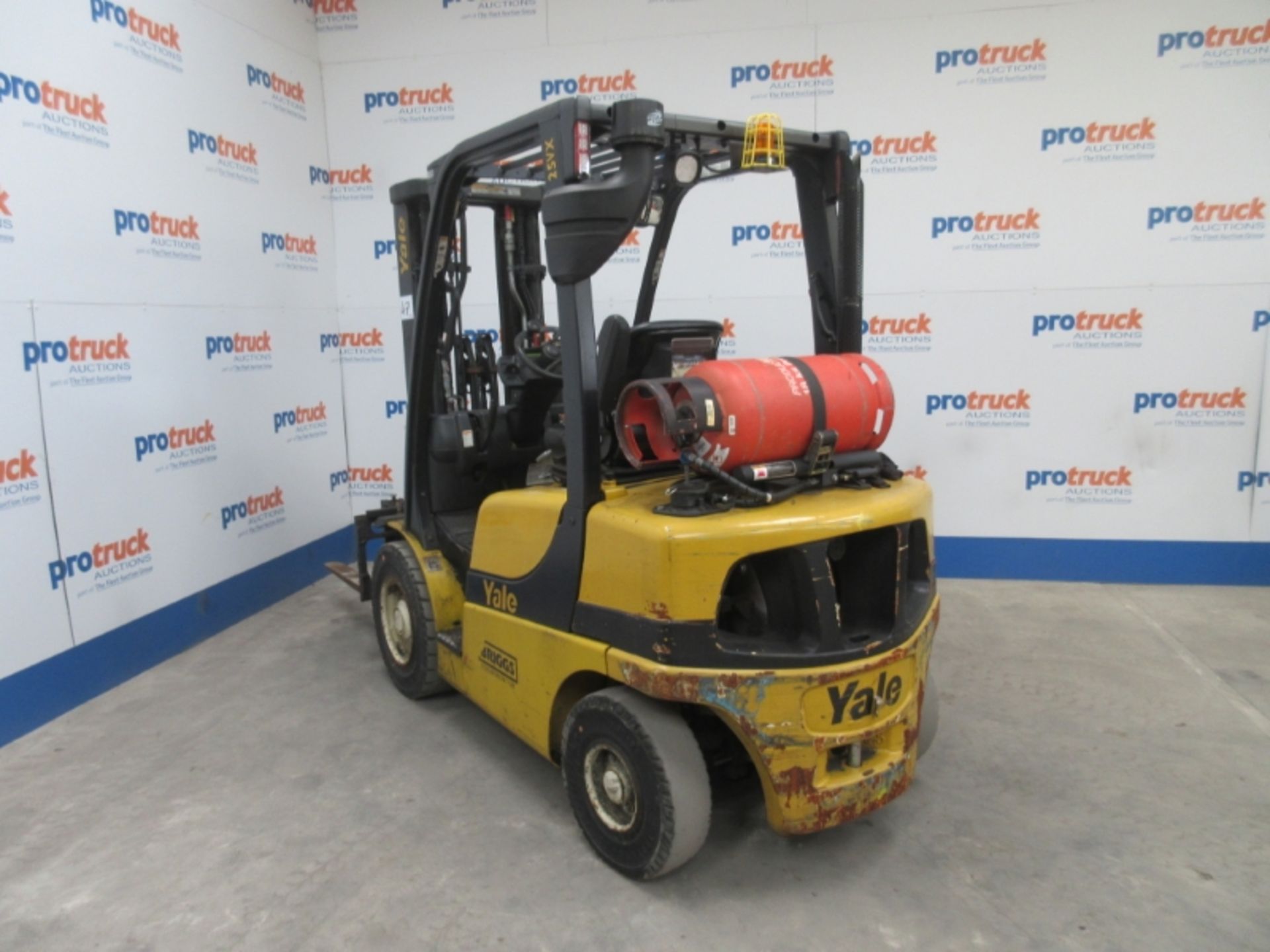 YALE GLP25VX E2170 Plant LPG / CNG - VIN: B875B24356K - Year: 2012 - 19,456 Hours - Triplex 4.9M - Image 3 of 7