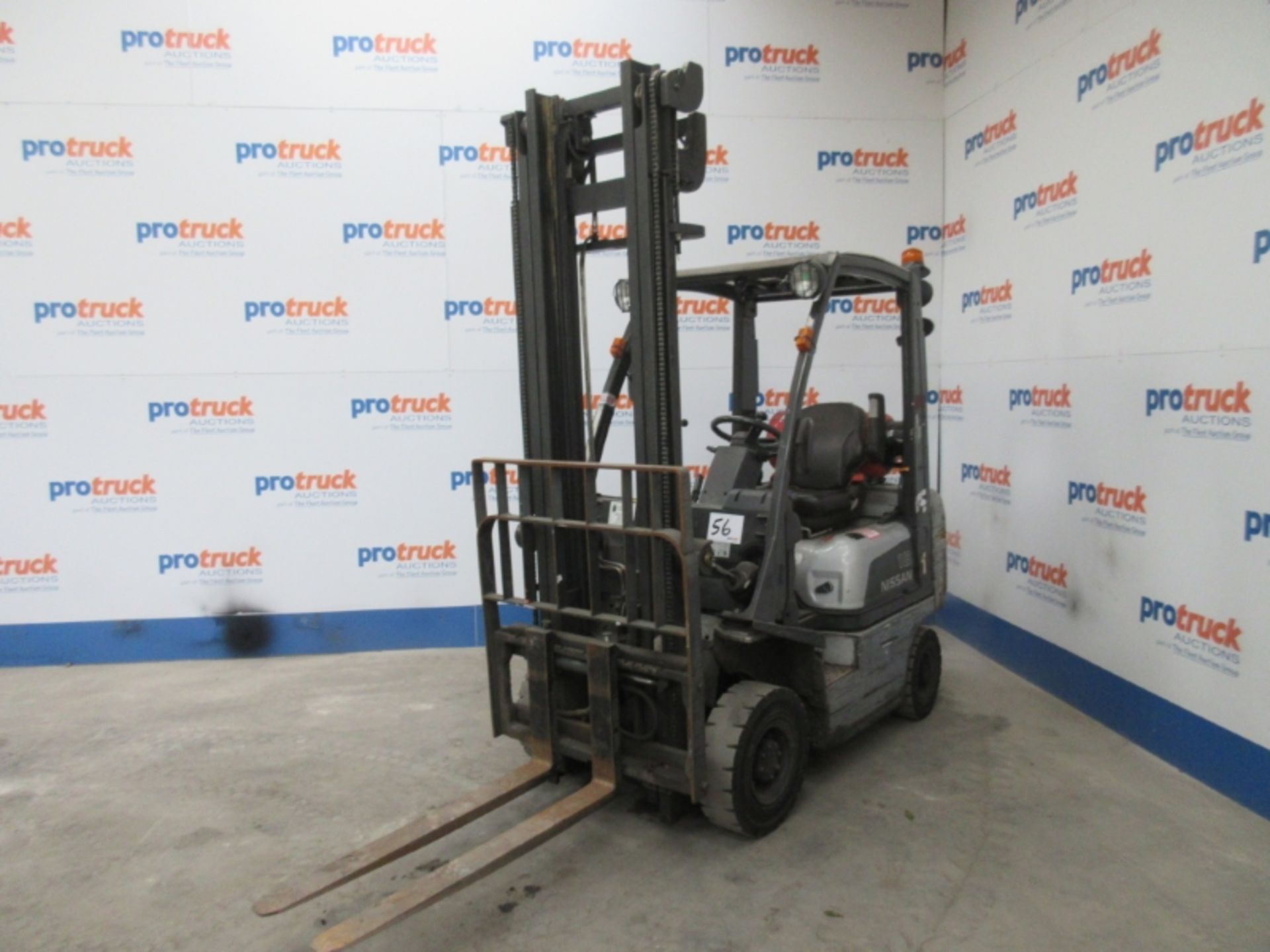 NISSAN P1D1A18LQ Plant LPG / CNG - VIN: P1D1E700795 - Year: 2009 - 2,749 Hours - Duplex Forklift,