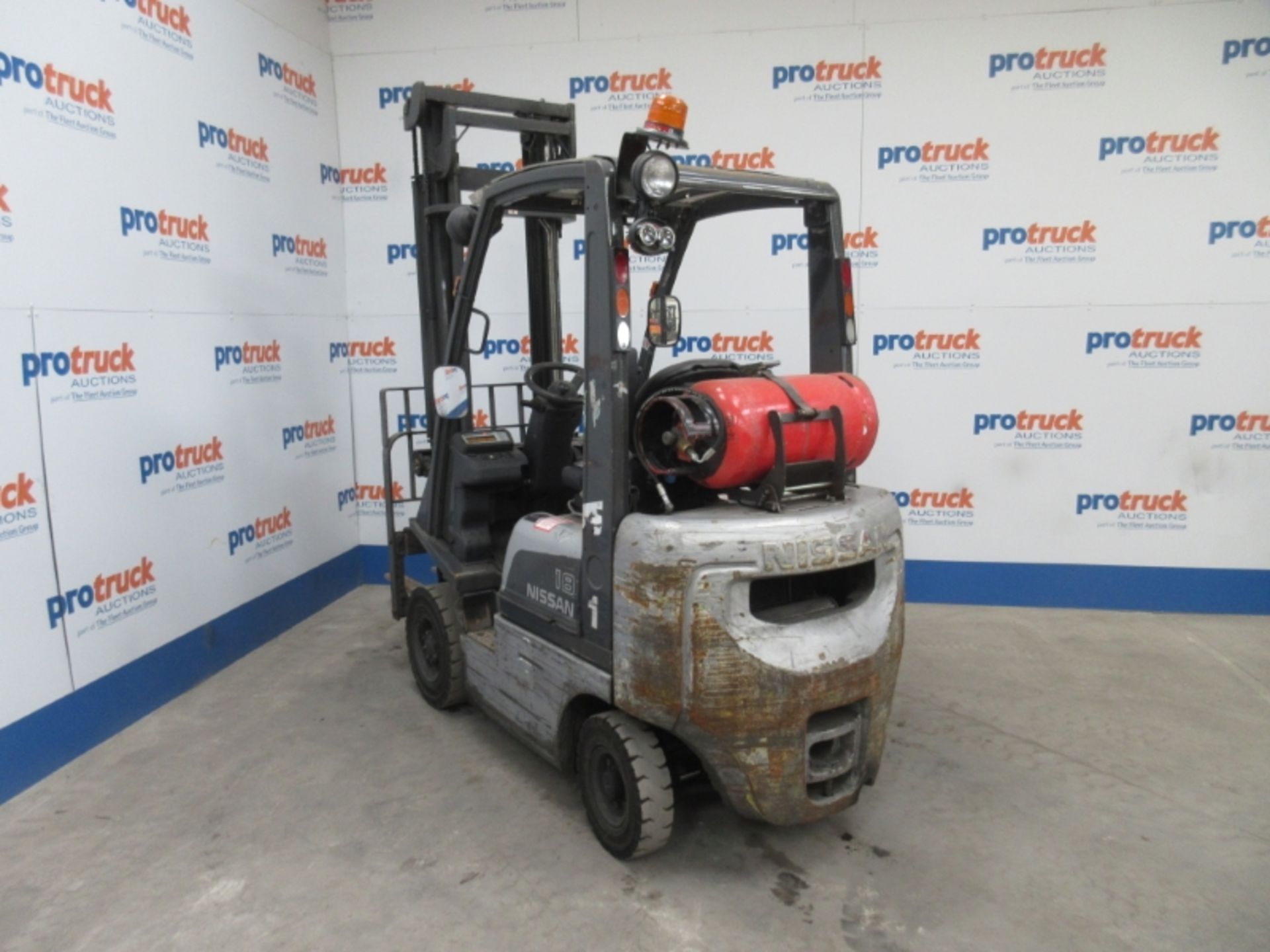 NISSAN P1D1A18LQ Plant LPG / CNG - VIN: P1D1E700795 - Year: 2009 - 2,749 Hours - Duplex Forklift, - Image 3 of 7