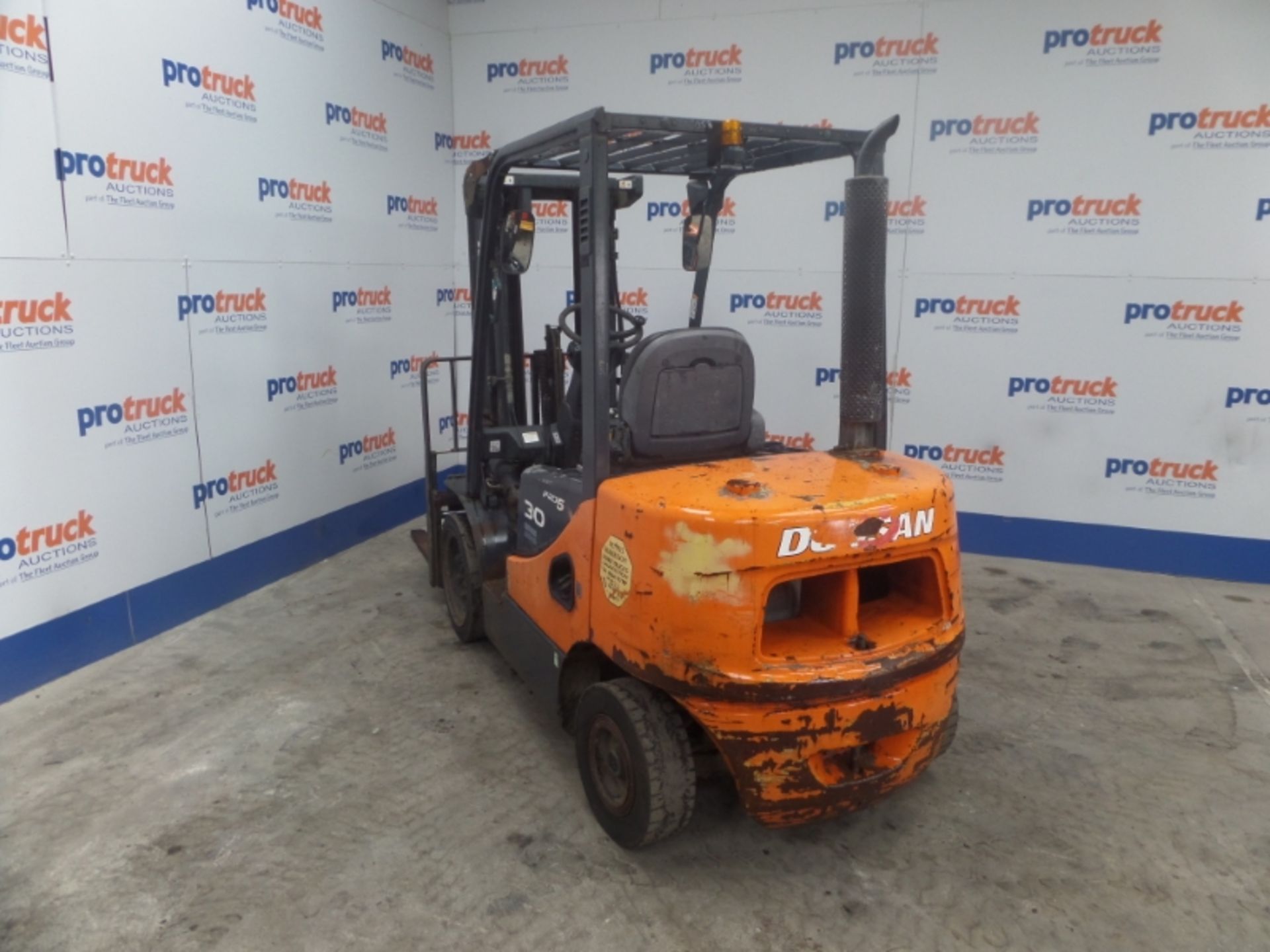 DOOSAN D30-S5 Plant Diesel - VIN: LS00649 - Year: 2007 - UNREADABLE Hours - Triplex Forklift, - Image 3 of 7