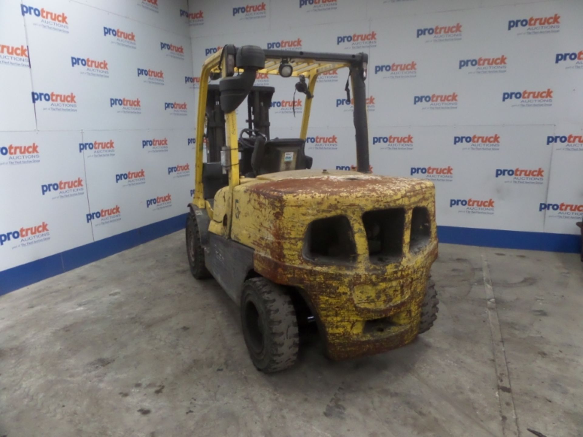 HYSTER H5.0FT Plant Diesel - VIN: P005B02198G - Year: 2009 - 9,626 Hours - Duplex Forklift, R.D.L - Image 4 of 7