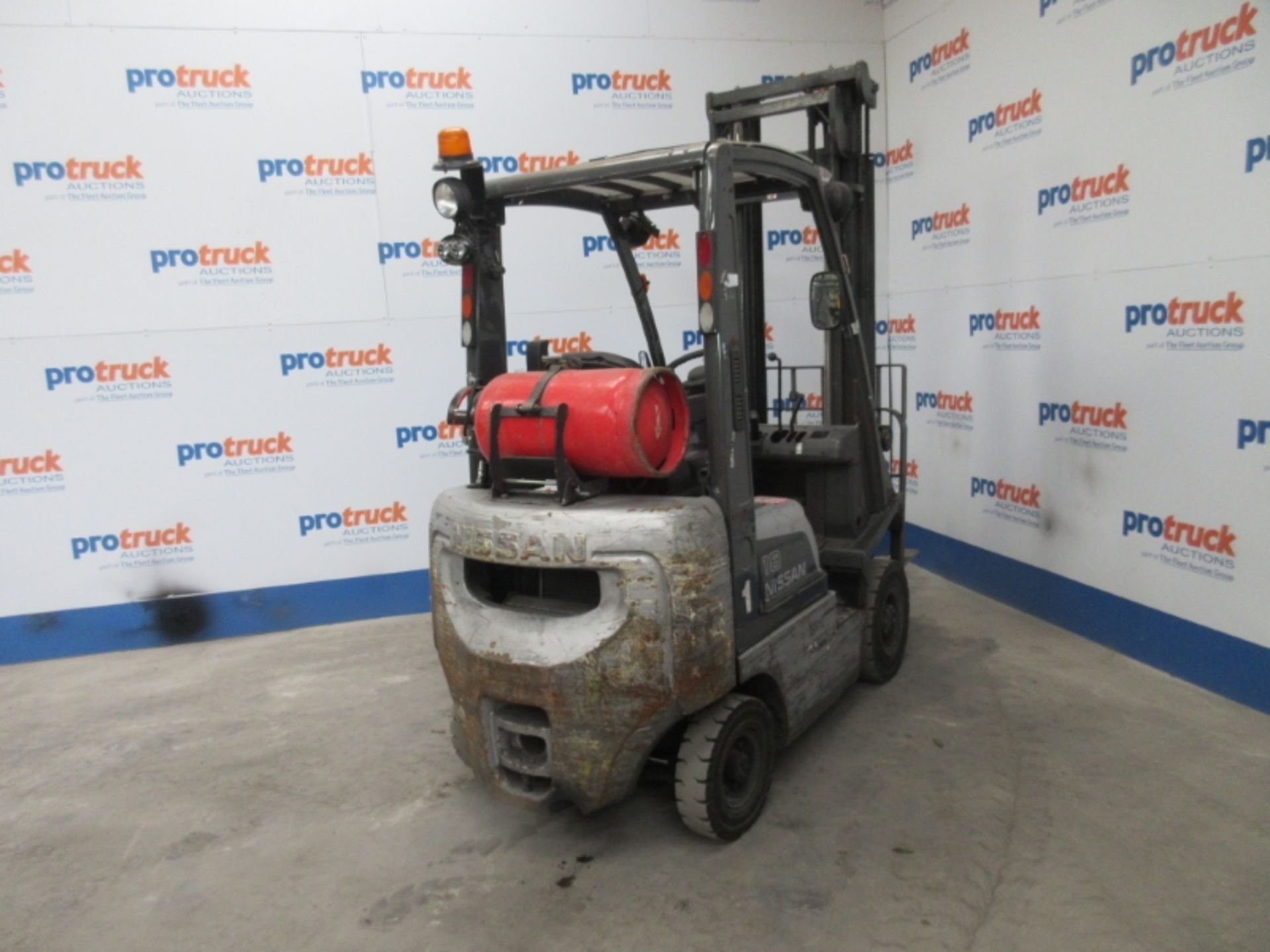 NISSAN P1D1A18LQ Plant LPG / CNG - VIN: P1D1E700795 - Year: 2009 - 2,749 Hours - Duplex Forklift, - Image 4 of 7