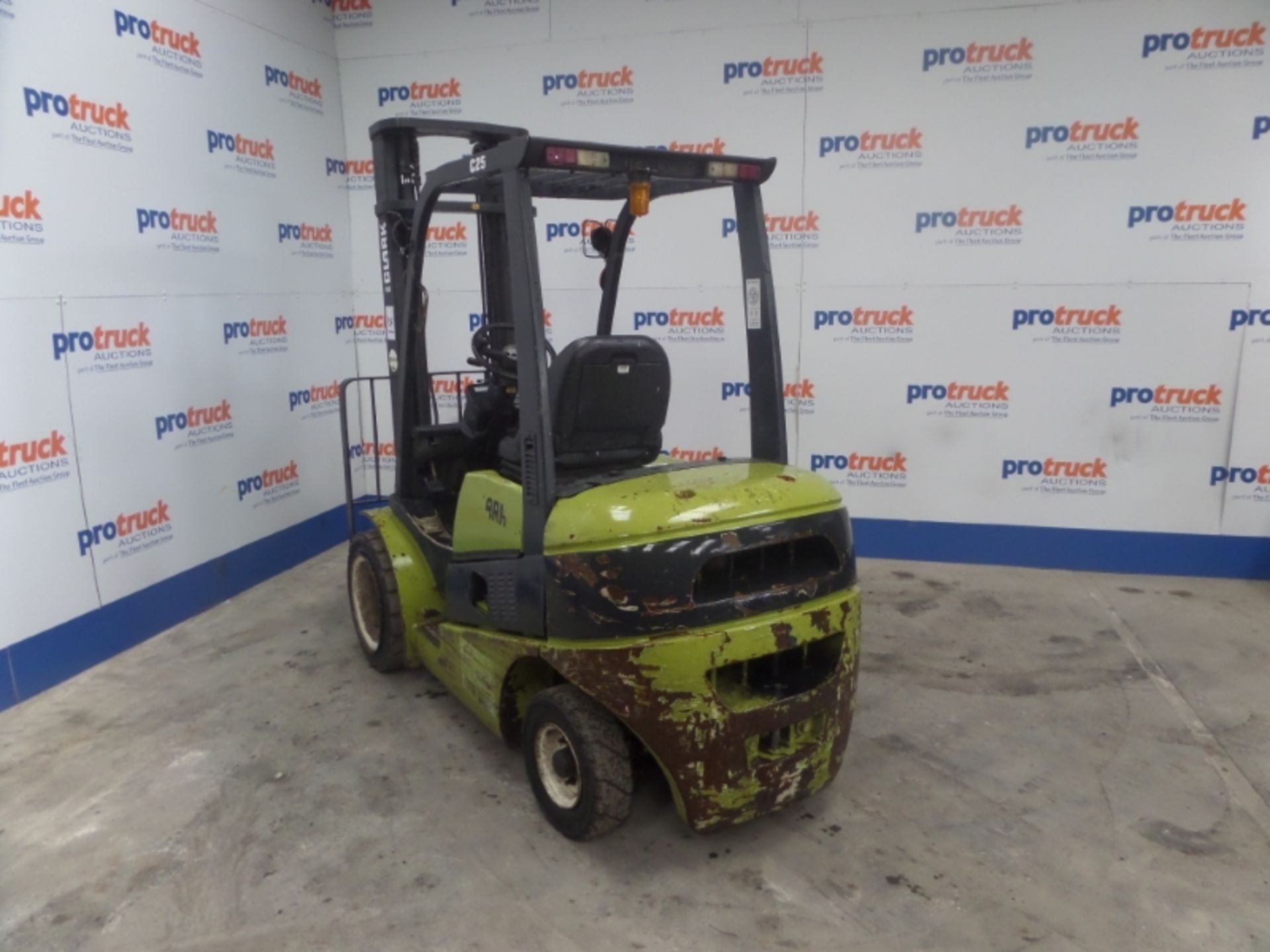 CLARK C25D Plant Diesel - VIN: P232D12779646 - Year: 2007 - 2,190 Hours - Duplex Forklift, - Image 4 of 7