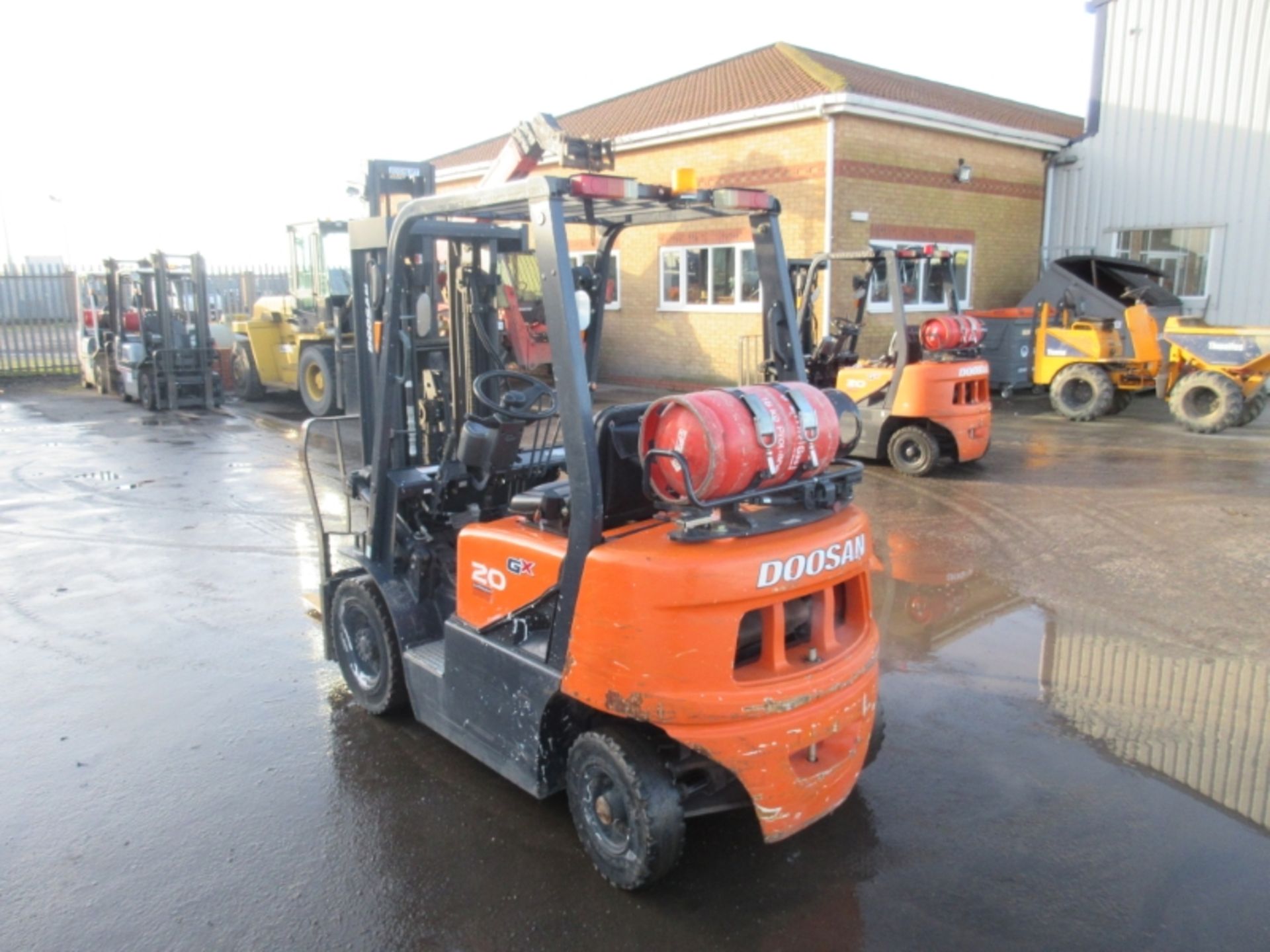 DOOSAN G20G Plant LPG / CNG - VIN: FGA0W233000708 - Year: 2016 - 1,106 Hours - Triplex 4.7M - Image 4 of 6