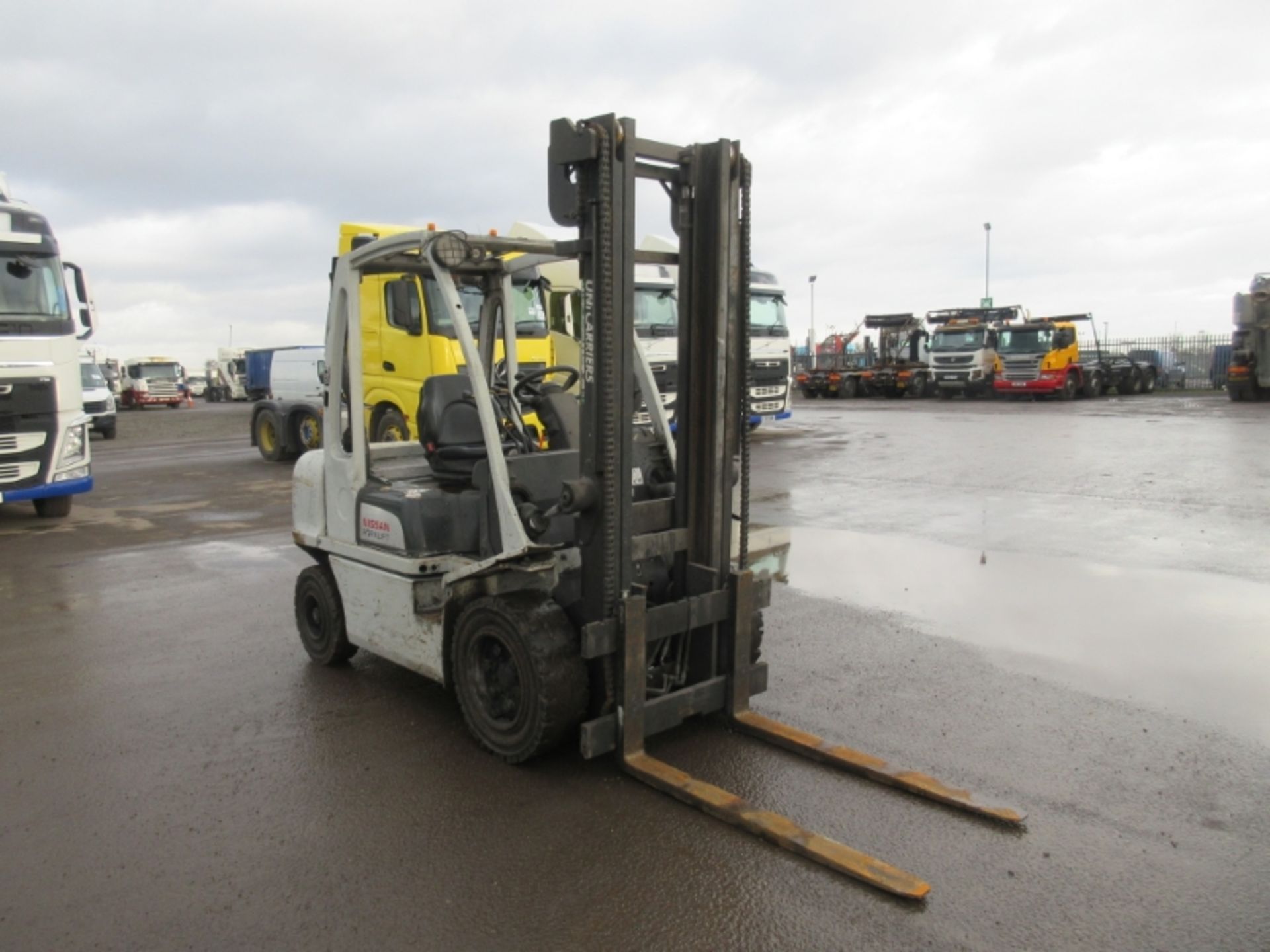 NISSAN YG1D2A30Q Plant Diesel - VIN: YG1D2E702922 - 8,289 Hours - Duplex 3.7M Forklift, R.D.L - Image 2 of 8