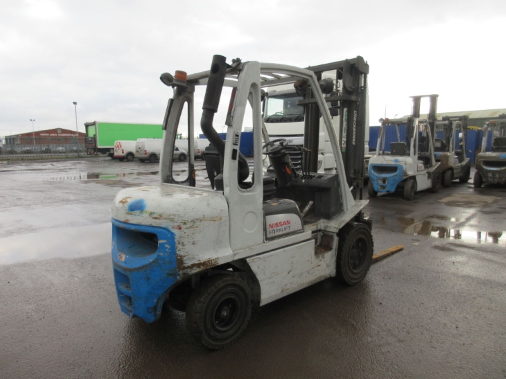 NISSAN YG1D2A30Q Plant Diesel - VIN: YG1D2E702922 - 8,289 Hours - Duplex 3.7M Forklift, R.D.L - Image 3 of 8