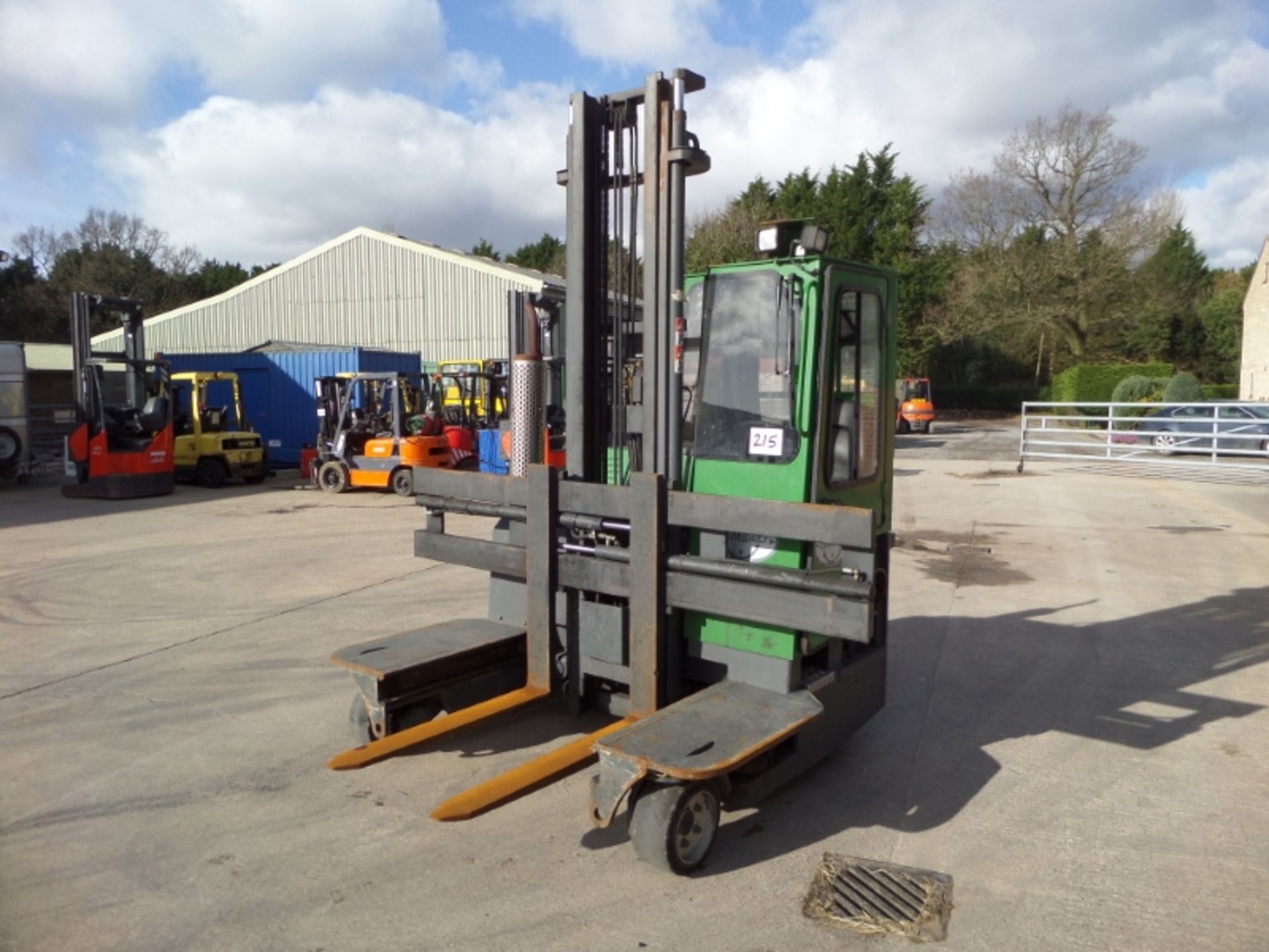 COMBILIFT C2500 Plant LPG / CNG - VIN: 5351 - Year: 2004 - 5,743 Hours - Duplex 5M Combiloader, Fork