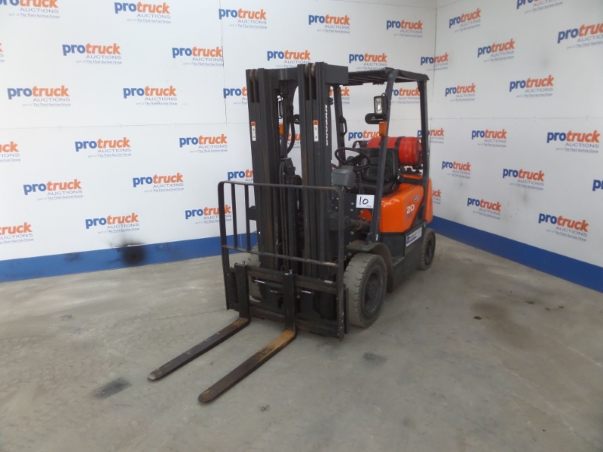 DOOSAN G20G Plant Diesel - VIN: FGA0W233000746 - Year: 2016 - 477 Hours - Triplex 3M Forklift,