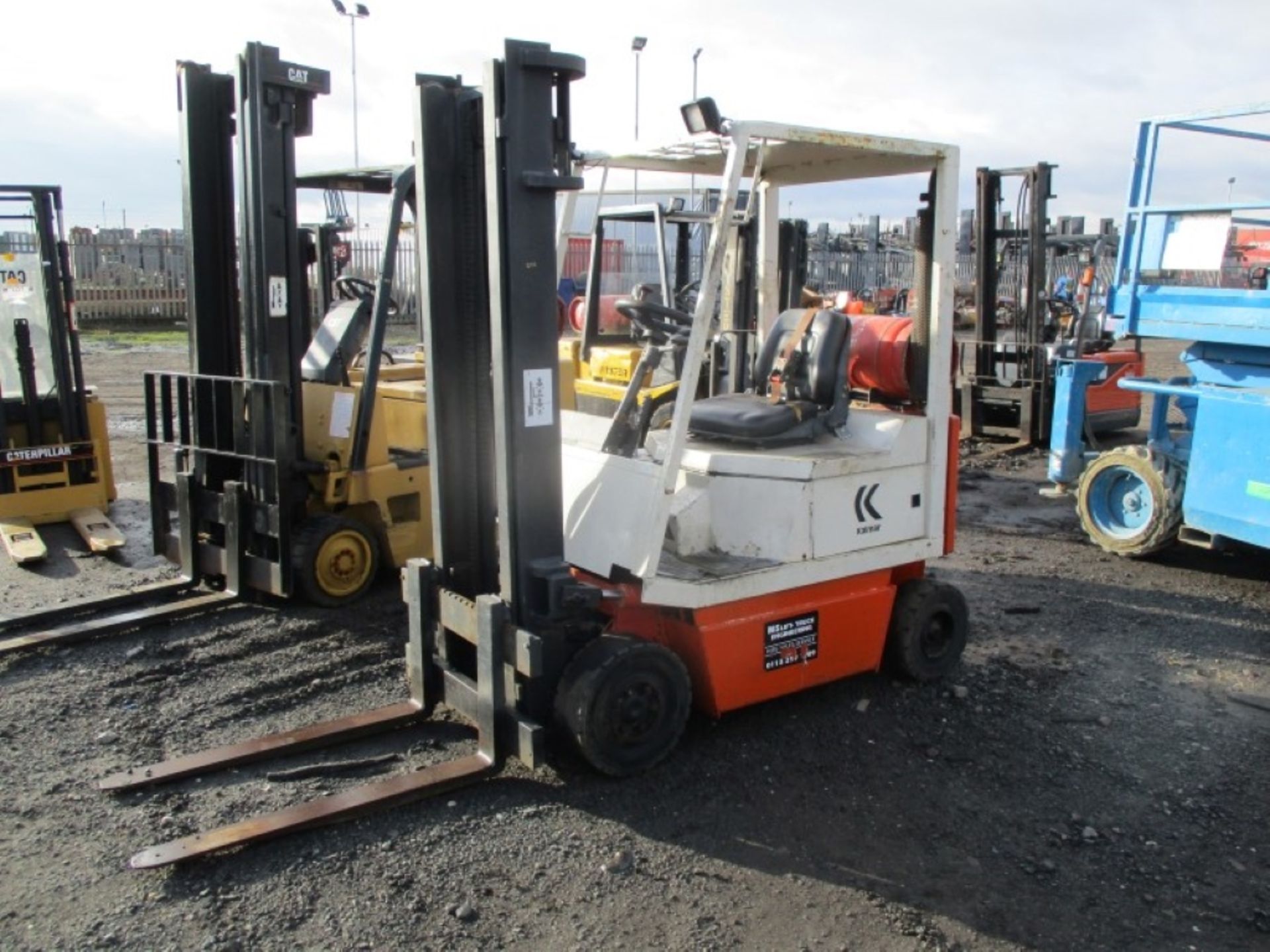 KALMAR DUPLEX LPG FORKLIFT, *NON RUNNER* *LOCATED AT SANDTOFT*