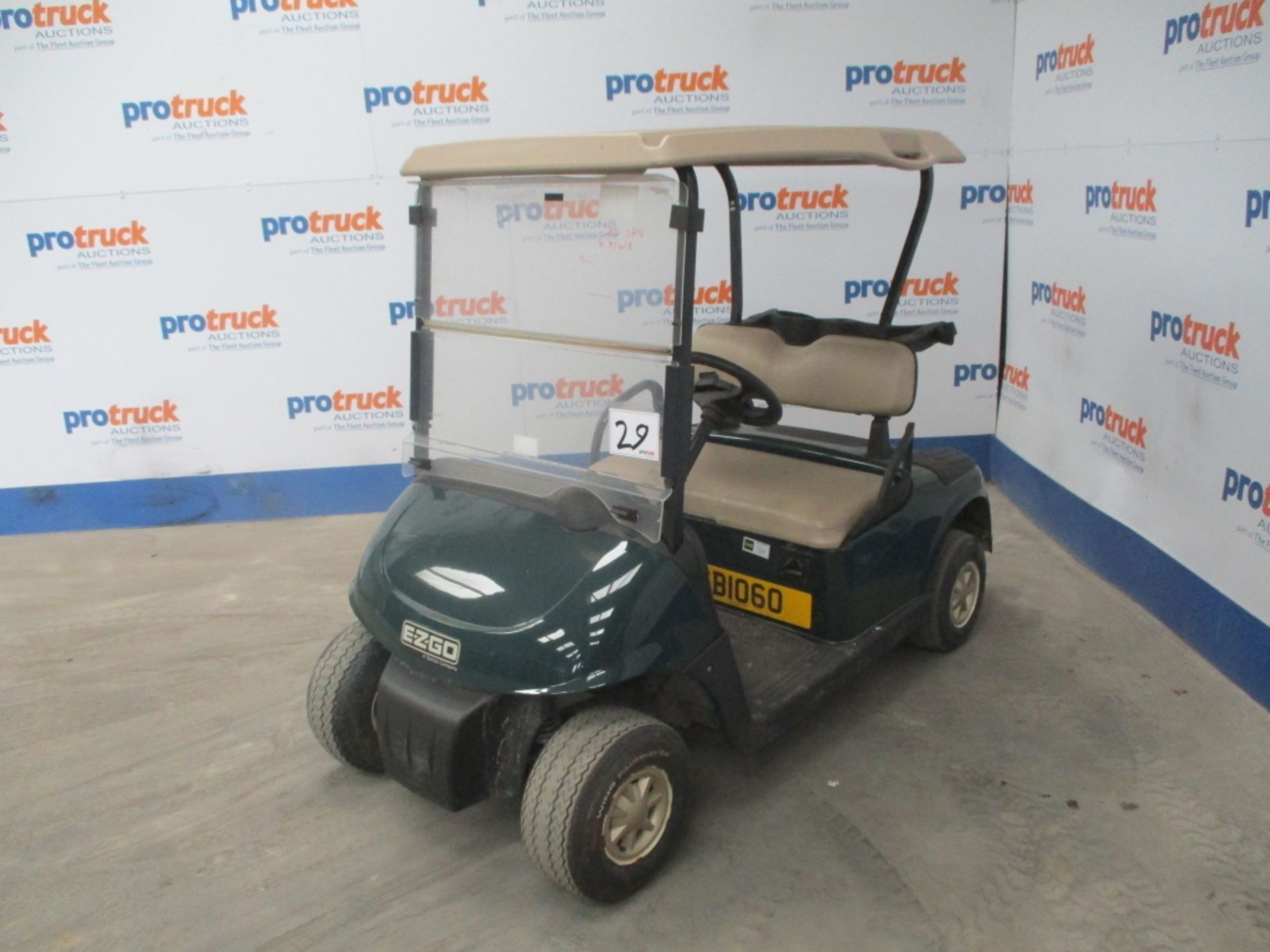 EZGO GOLF CART Plant Electric - VIN: 5321936 - . Hours - Built In Charger, R.D *LOCATED AT DERBY*