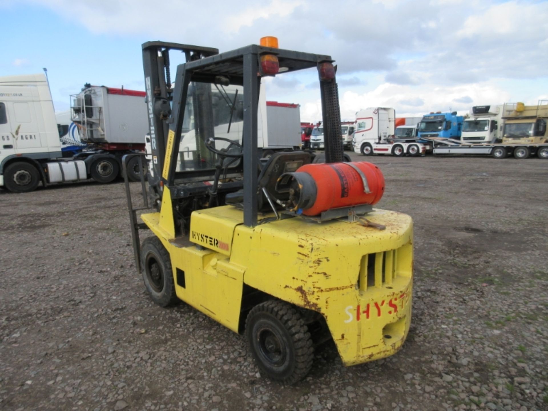HYSTER H3.00XL Plant - VIN:A177B34061K - Year: 1989 - 8839 Hours - 3.6M Duplex Forklift, R.D.L - Image 3 of 7