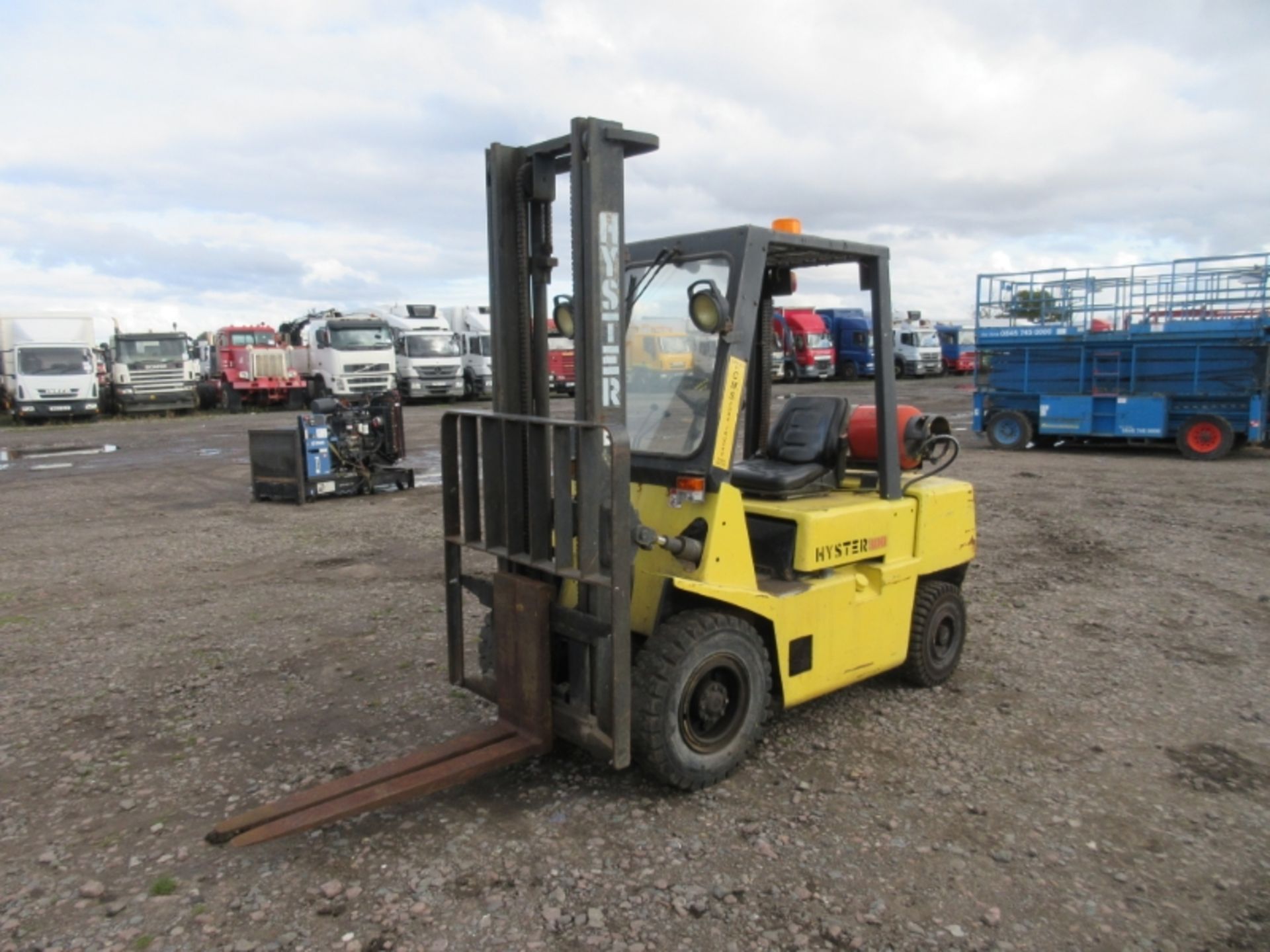 HYSTER H3.00XL Plant - VIN:A177B34061K - Year: 1989 - 8839 Hours - 3.6M Duplex Forklift, R.D.L