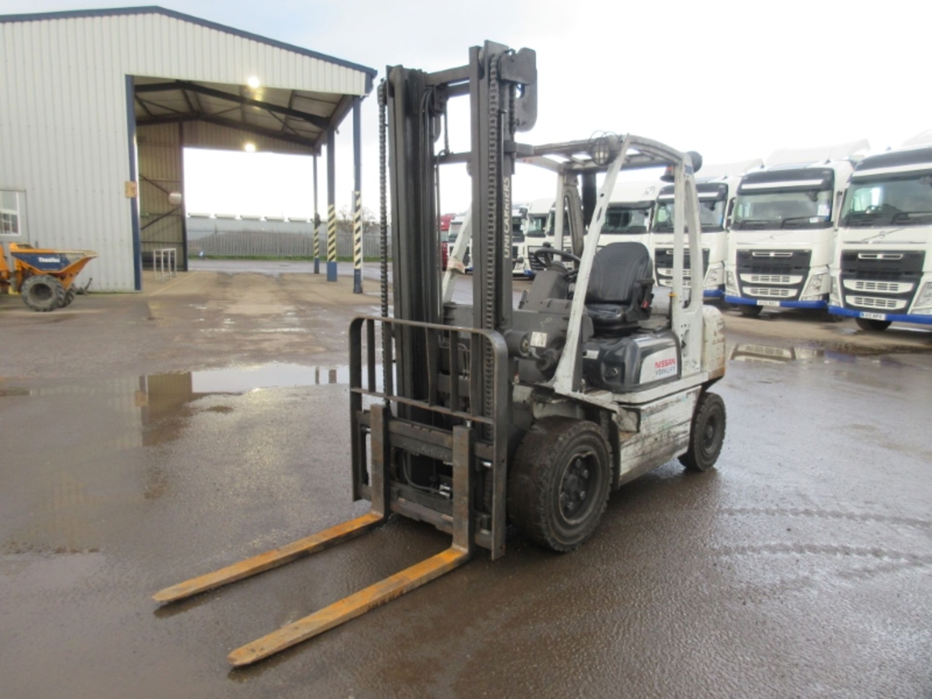 NISSAN YG1D2A30Q Plant Diesel - VIN: E702957 - Year: 2014 - 15162 Hours - 3.7M Duplex Forklift