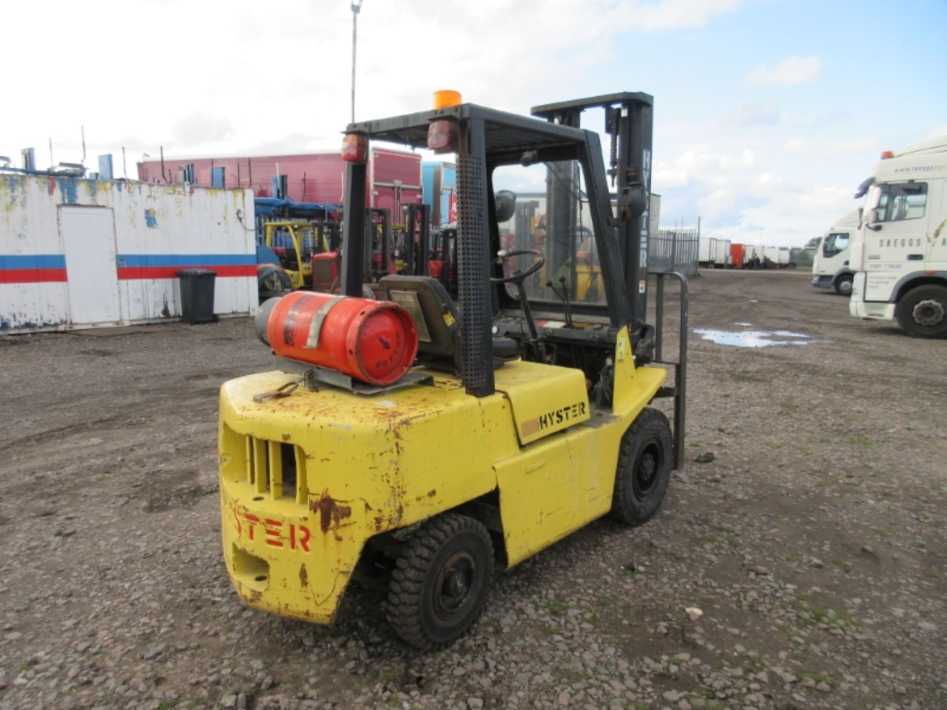 HYSTER H3.00XL Plant - VIN:A177B34061K - Year: 1989 - 8839 Hours - 3.6M Duplex Forklift, R.D.L - Image 4 of 7