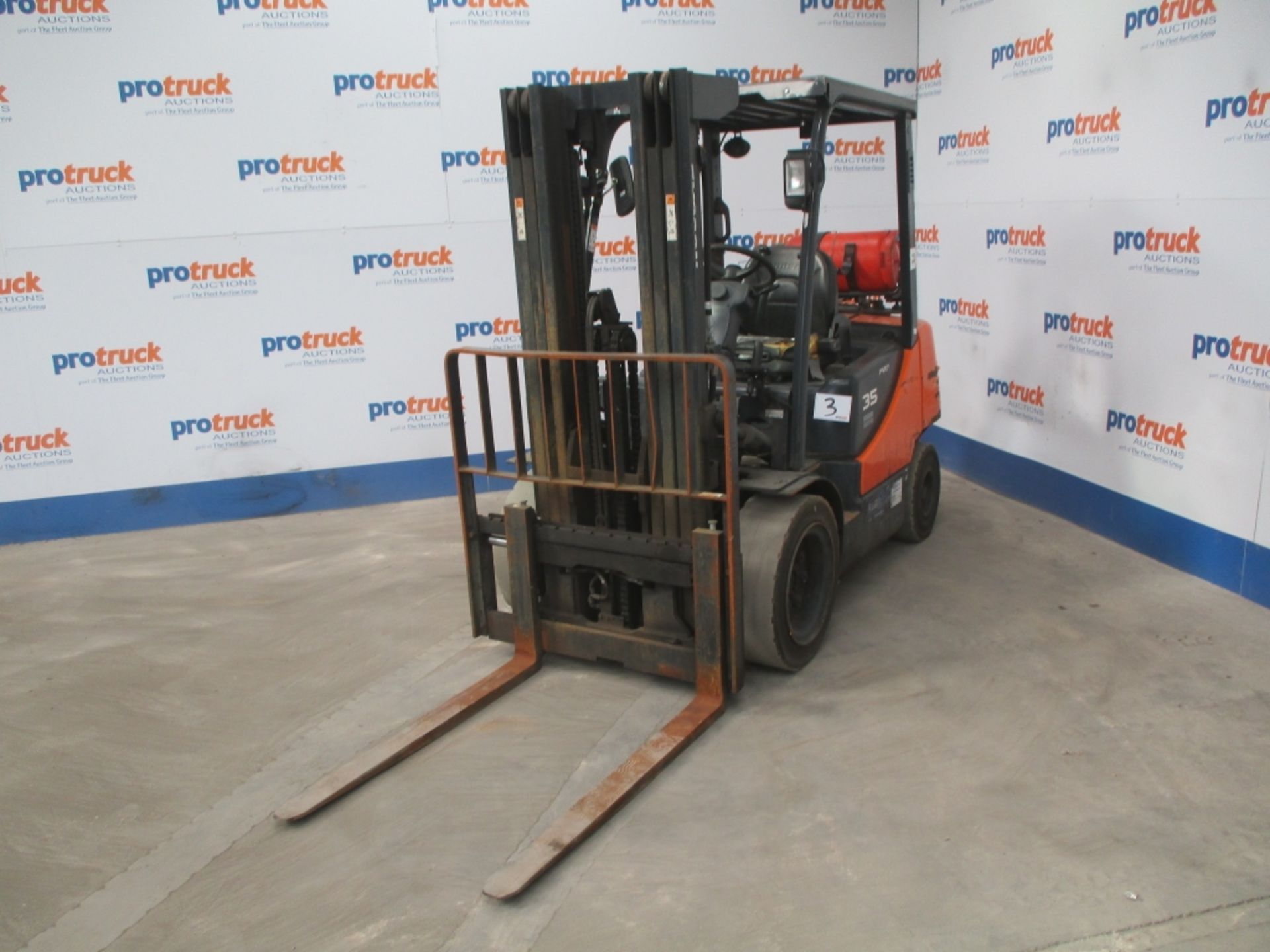 DOOSAN G35D Plant LPG / CNG - VIN: FGA0E10700071D - Year: 2011 - 6,211 Hours - 3M Triplex