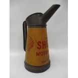 A Shell Motor Oil half gallon measure in good original condition, dated 1949.
