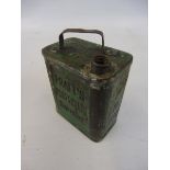 A rare and unusual Pratt's Perfection Spirit miniature advertising petrol can for perfume.