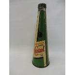 A Wakefield Patent Castrol XXL grade Motor Oil conical can.