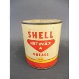 A Shell Retinax 'A' grease tin.